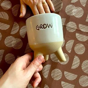 GROW Ceramic & Stone Planter